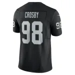 Men's Las Vegas Raiders Maxx Crosby Black Vapor F.U.S.E. Limited Jersey