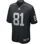 Men's Las Vegas Raiders Tim Brown Black Game Retired Player Jersey