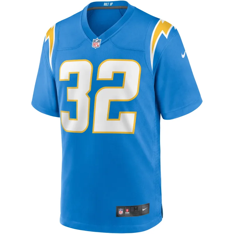 Men's Los Angeles Chargers Alohi Gilman Powder Blue Game Jersey