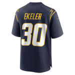 Men's Los Angeles Chargers Austin Ekeler Navy Game Jersey