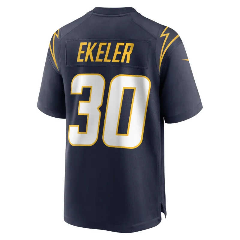 Men's Los Angeles Chargers Austin Ekeler Navy Game Jersey
