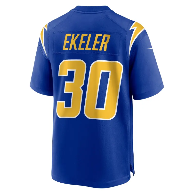 Men's Los Angeles Chargers Austin Ekeler Royal Game Jersey