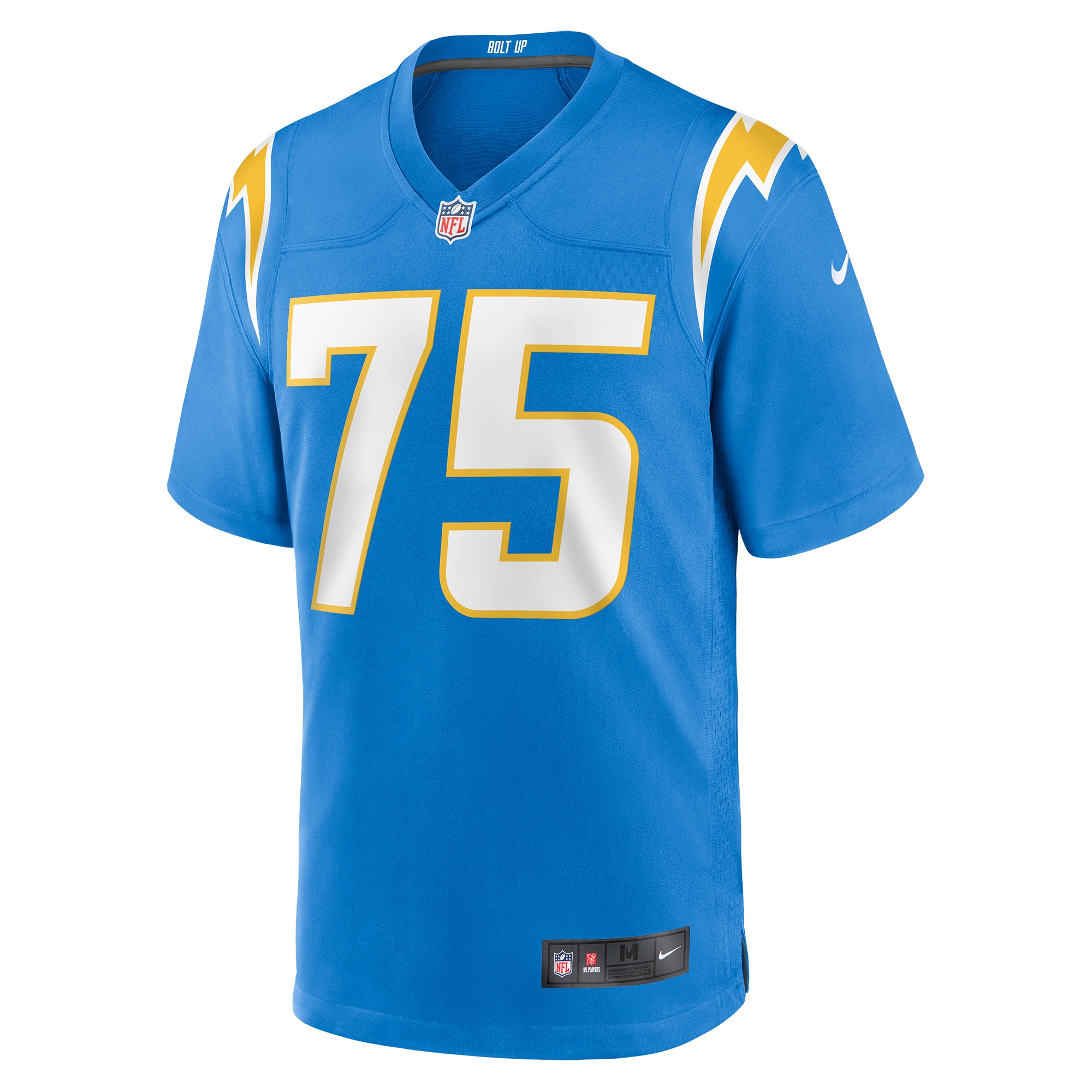 Men's Los Angeles Chargers Bradley Bozeman Powder Blue Game Jersey