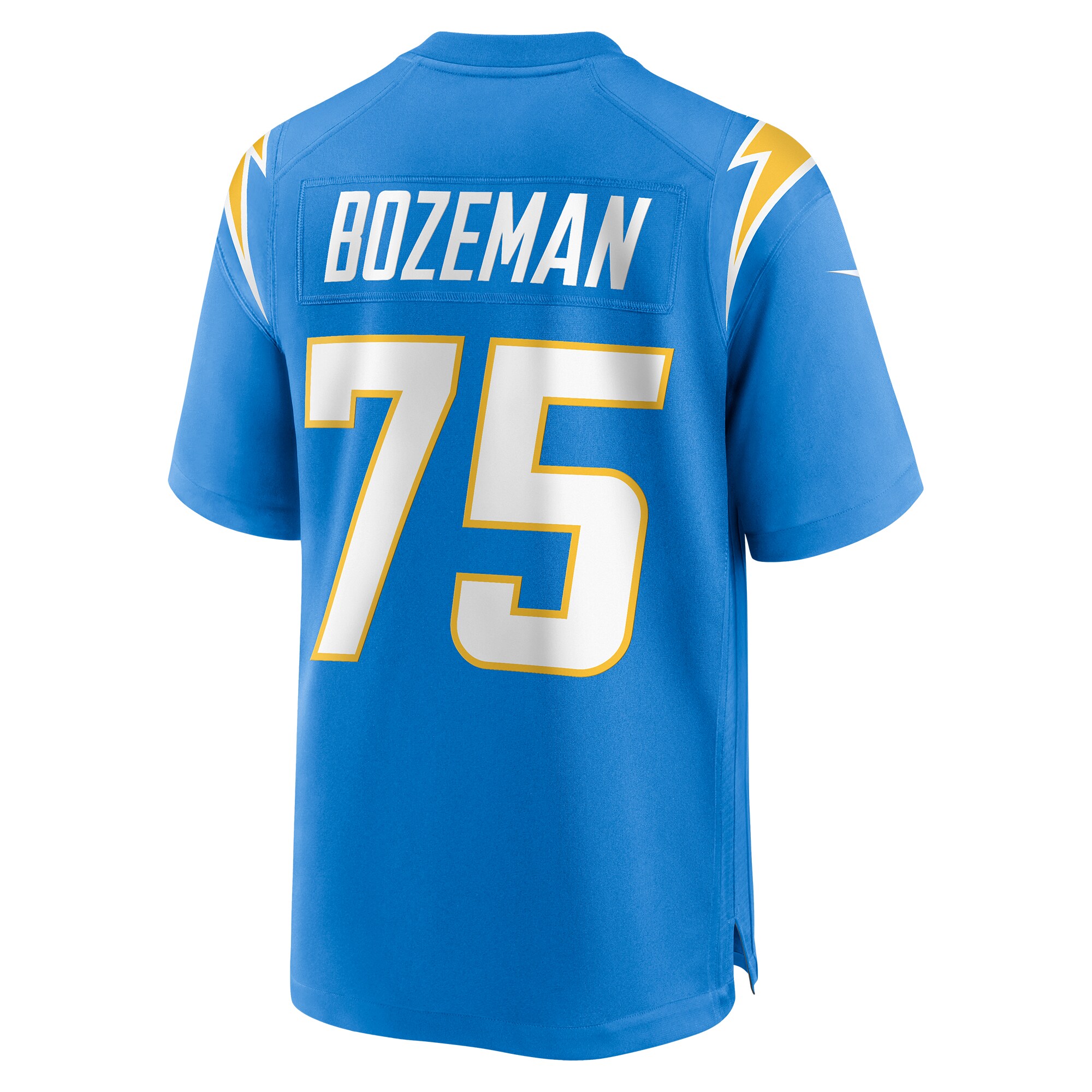 Men's Los Angeles Chargers Bradley Bozeman Powder Blue Game Jersey