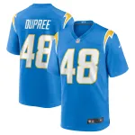 Men's Los Angeles Chargers Bud Dupree Powder Blue Team Game Jersey