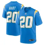 Men's Los Angeles Chargers Cam Hart Powder Blue Team Game Jersey