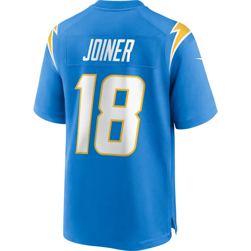 Men's Los Angeles Chargers Charlie Joiner Powder Blue Game Retired Player Jersey
