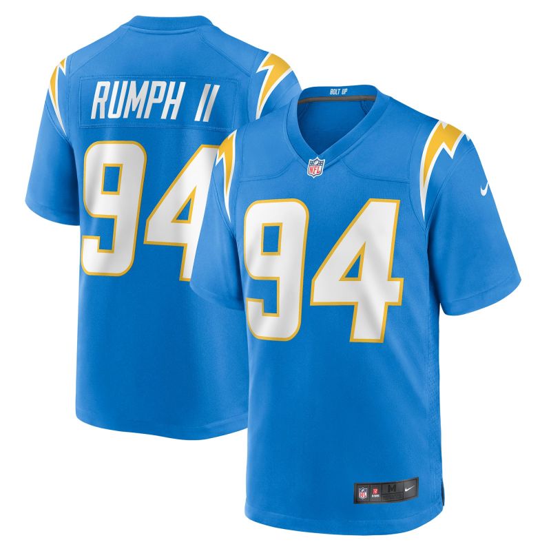Men's Los Angeles Chargers Chris Rumph II Powder Blue Game Jersey