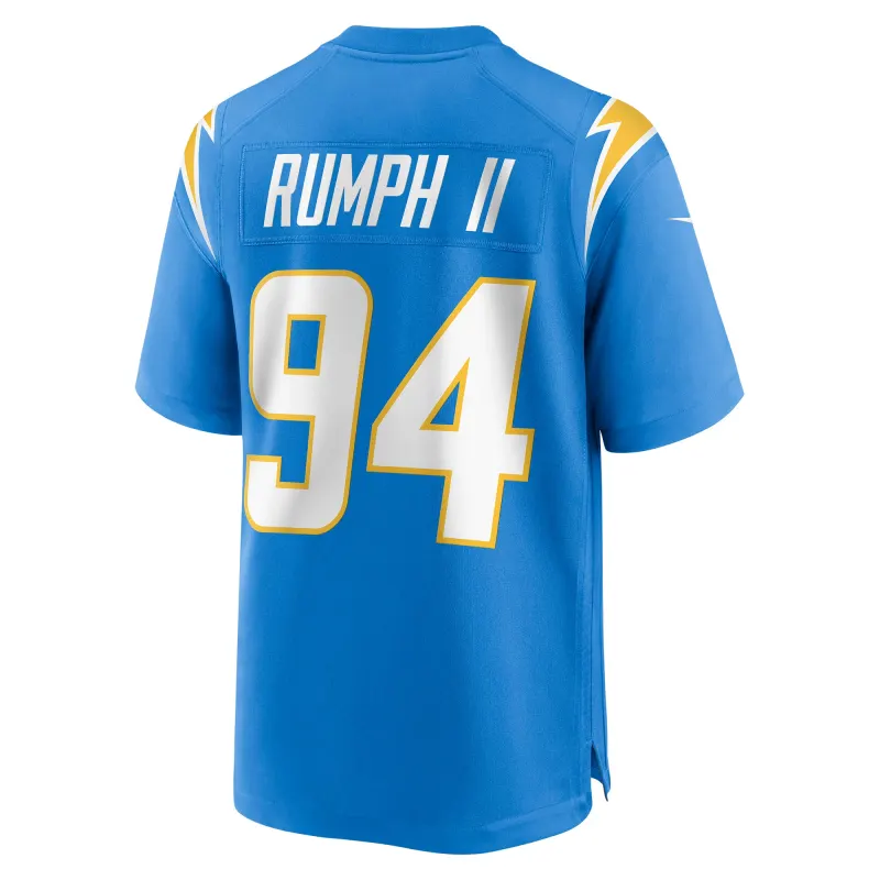 Men's Los Angeles Chargers Chris Rumph II Powder Blue Game Jersey