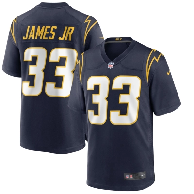 Men's Los Angeles Chargers Derwin James Navy Alternate Game Jersey 01