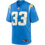 Men's Los Angeles Chargers Derwin James Powder Blue Game Player Jersey