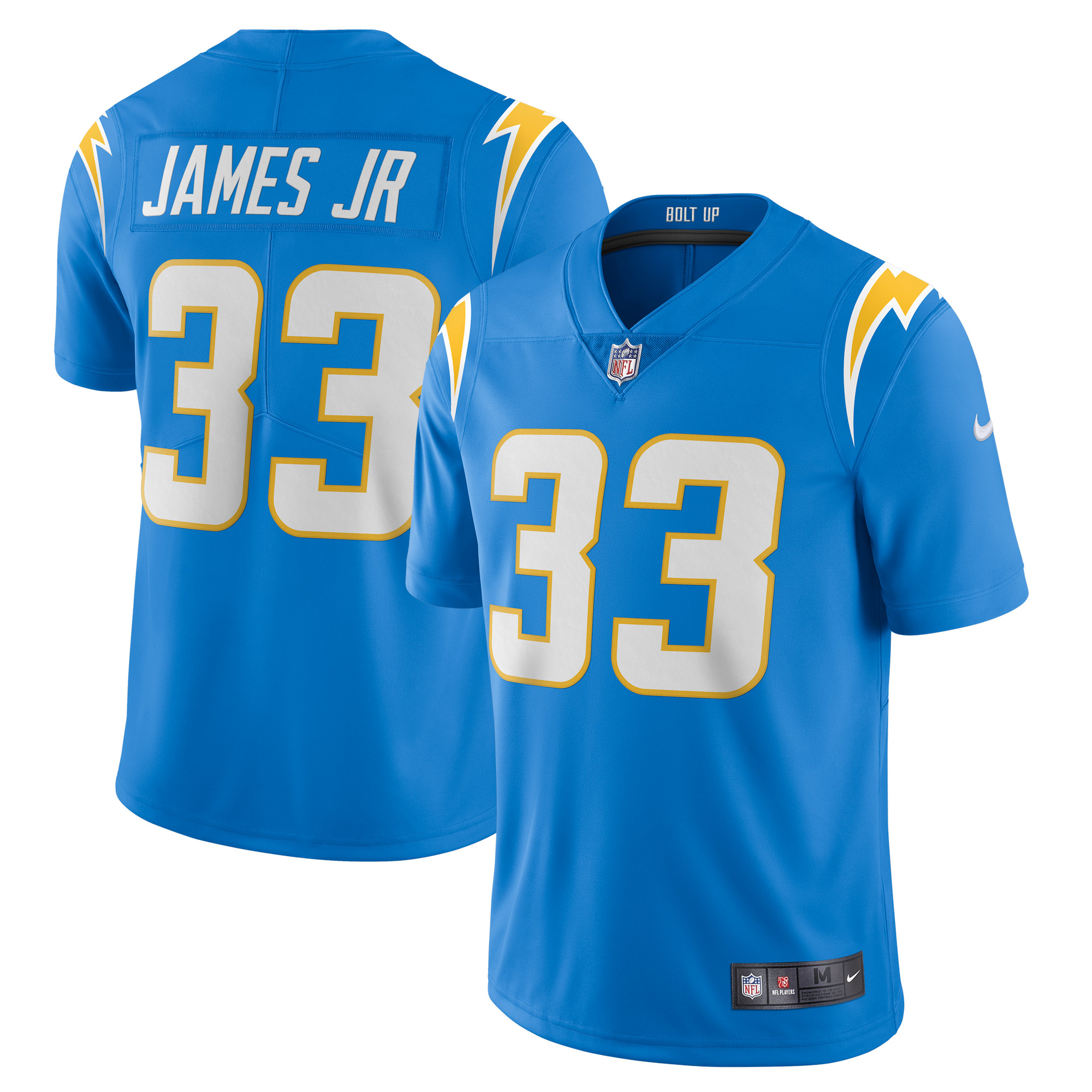 Men's Los Angeles Chargers Derwin James Powder Blue Vapor Limited Jersey
