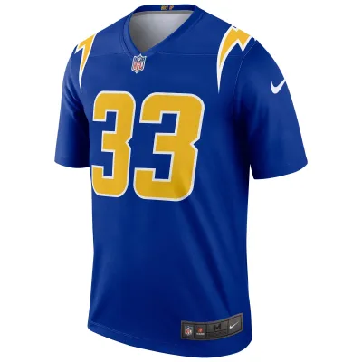 Men's Los Angeles Chargers Derwin James Royal 2nd Alternate Legend Jersey 02