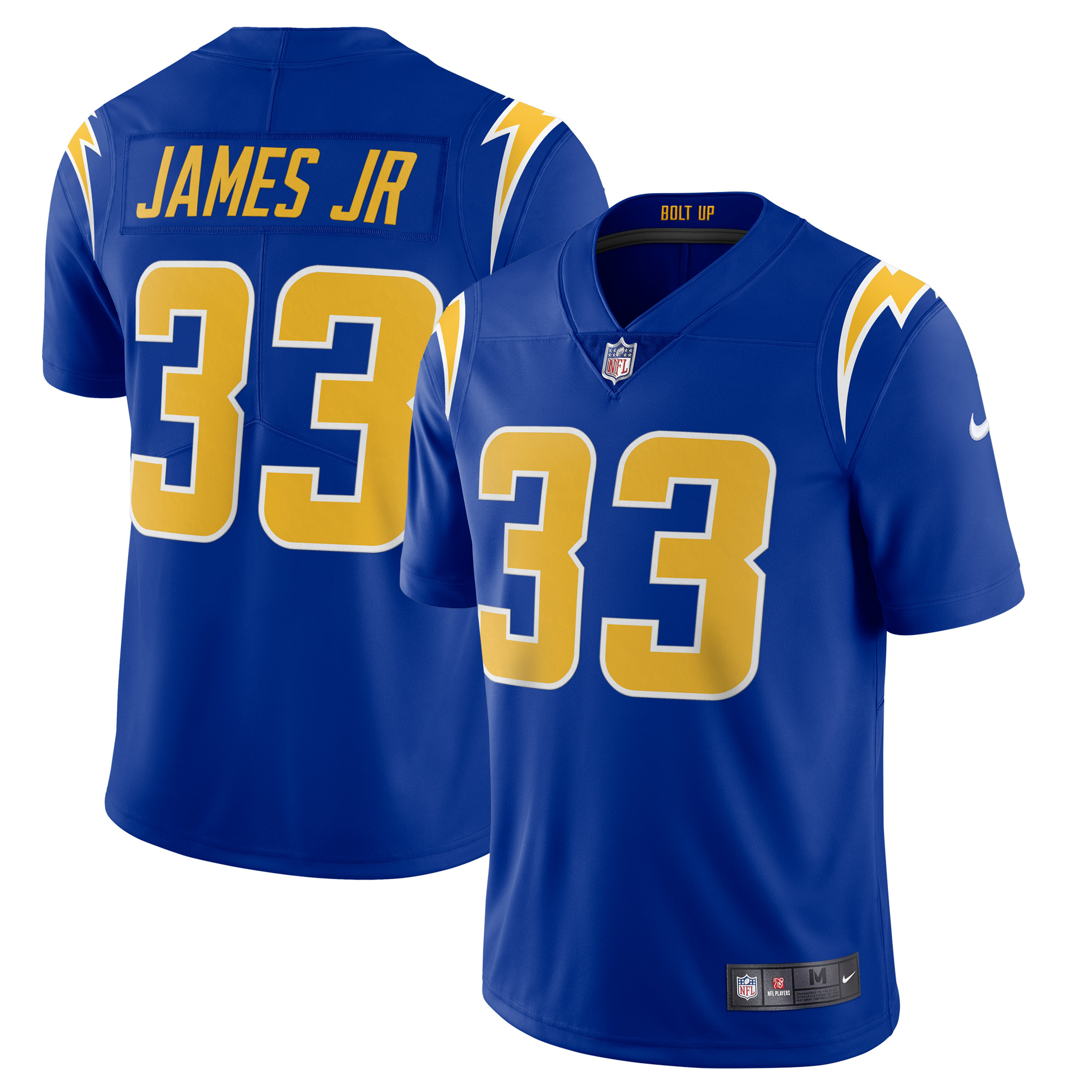 Men's Los Angeles Chargers Derwin James Royal 2nd Alternate Vapor Limited Jersey