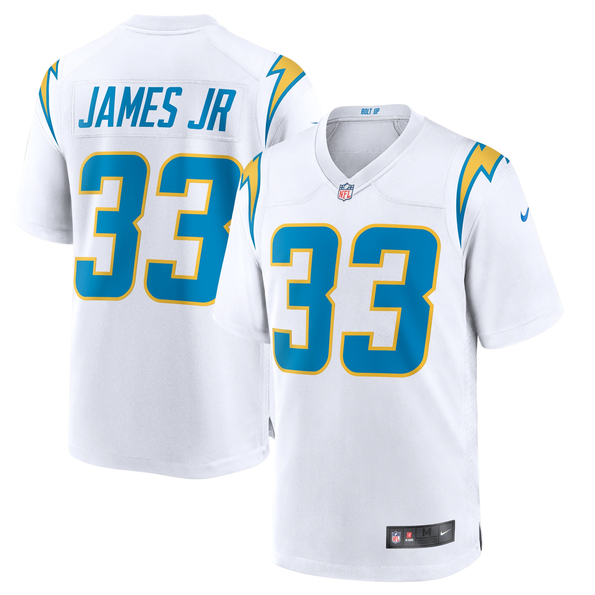 Men's Los Angeles Chargers Derwin James White Game Jersey