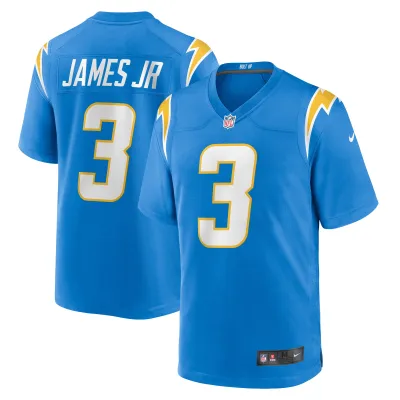 Men's Los Angeles Chargers Derwin James Jr. Powder Blue Game Jersey 01