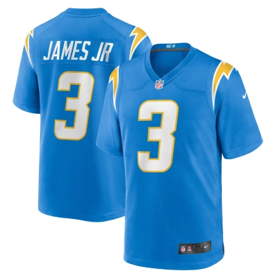 Men's Los Angeles Chargers Derwin James Jr. Powder Blue Game Jersey 01