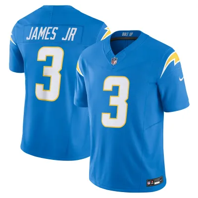 Men's Los Angeles Chargers Derwin James Jr. Powder Blue Vapor F.U.S.E. Limited Jersey 01