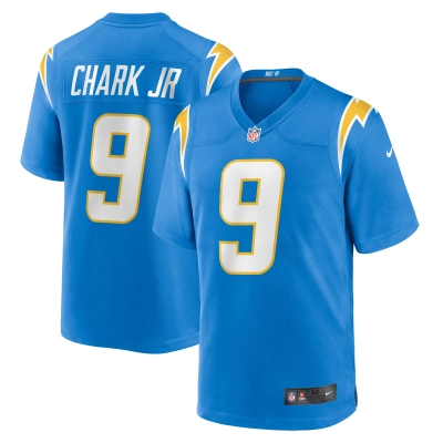 Men's Los Angeles Chargers DJ Chark Jr. Powder Blue Game Jersey 01
