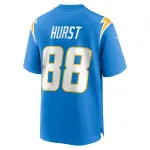 Men's Los Angeles Chargers Hayden Hurst Powder Blue Game Jersey