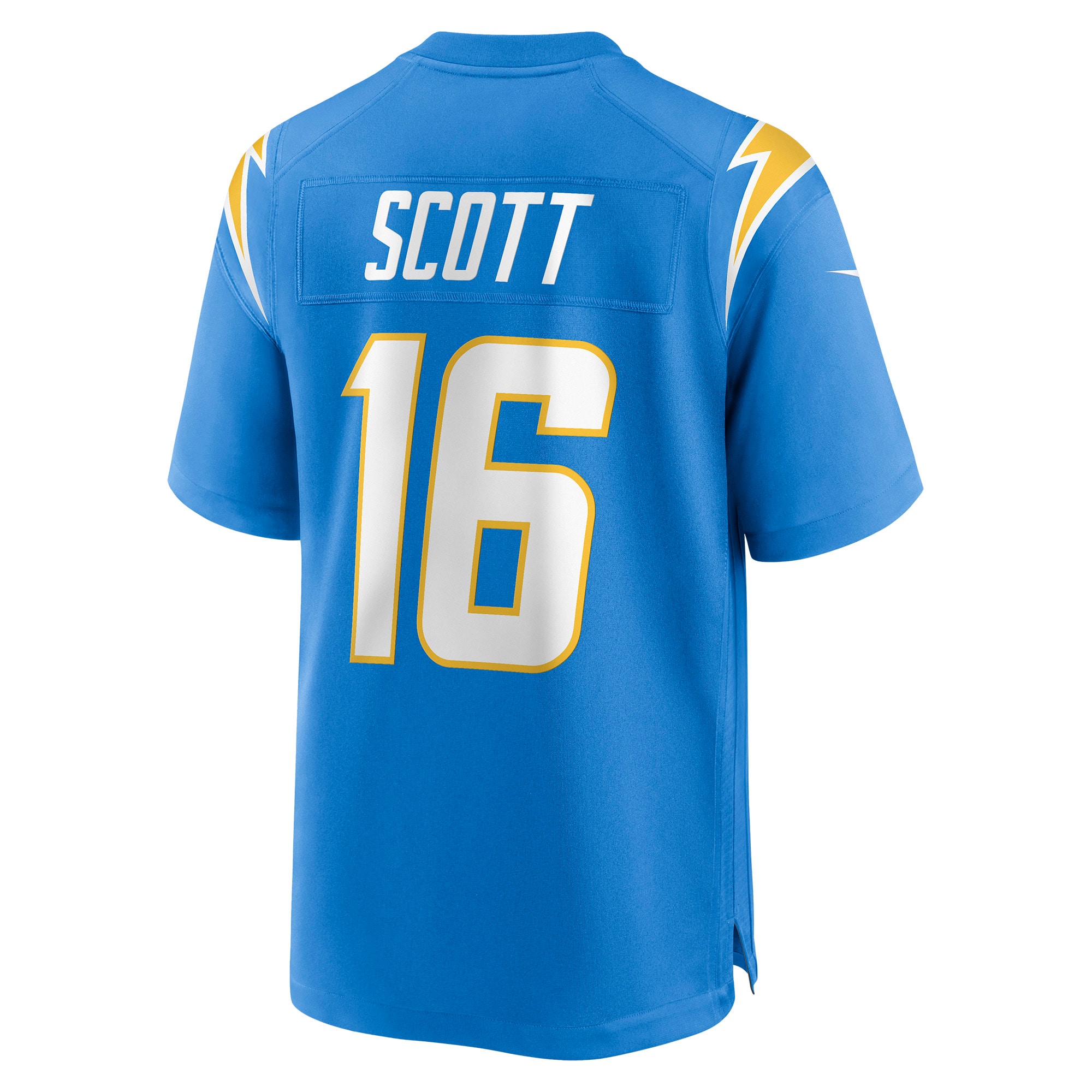 Men's Los Angeles Chargers JK Scott Powder Blue Game Jersey