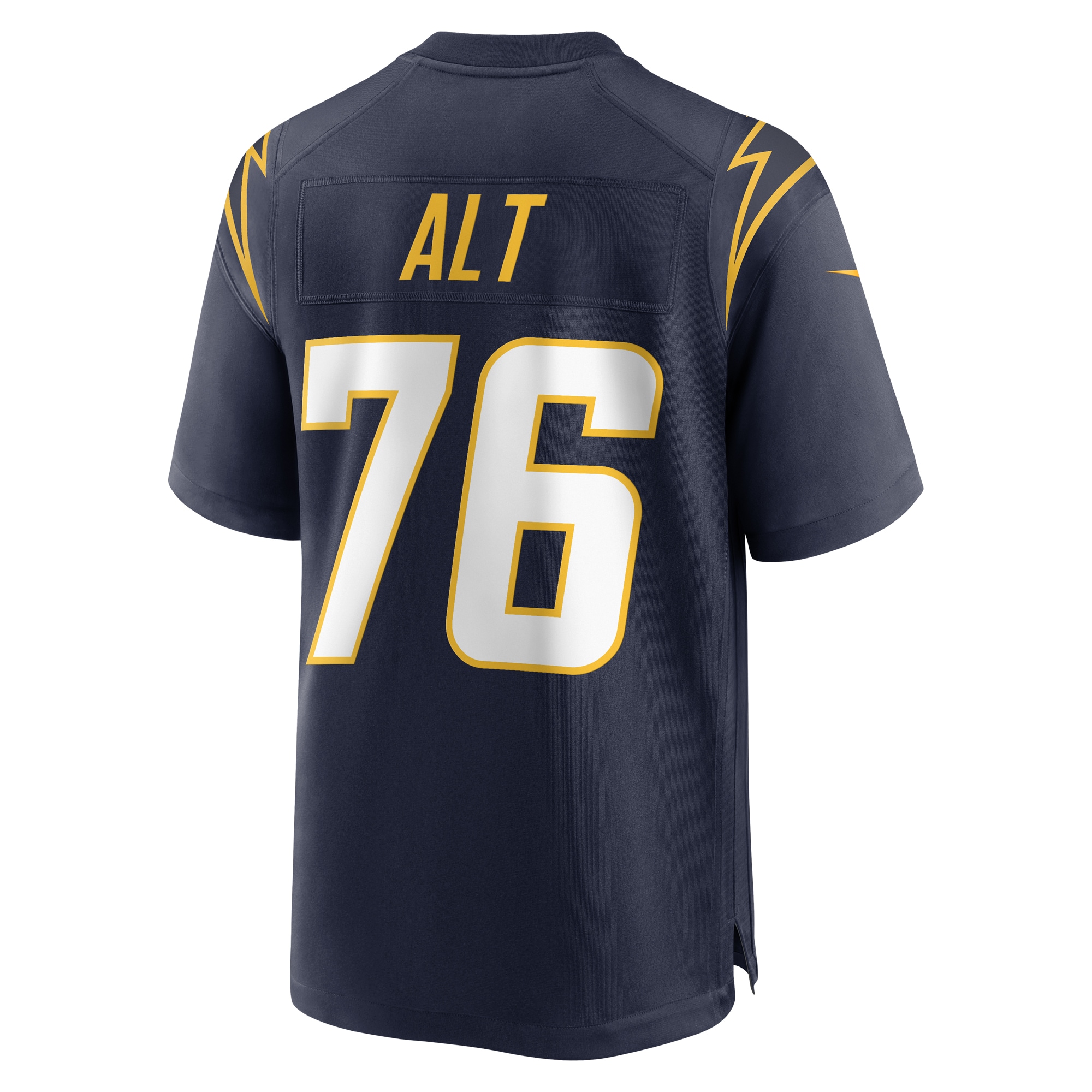 Men's Los Angeles Chargers Joe Alt Navy 2024 NFL Draft First Round Pick Player Game Jersey