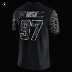Men's Los Angeles Chargers Joey Bosa Black RFLCTV Limited Jersey