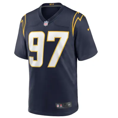 Men's Los Angeles Chargers Joey Bosa Navy Alternate Game Jersey 02