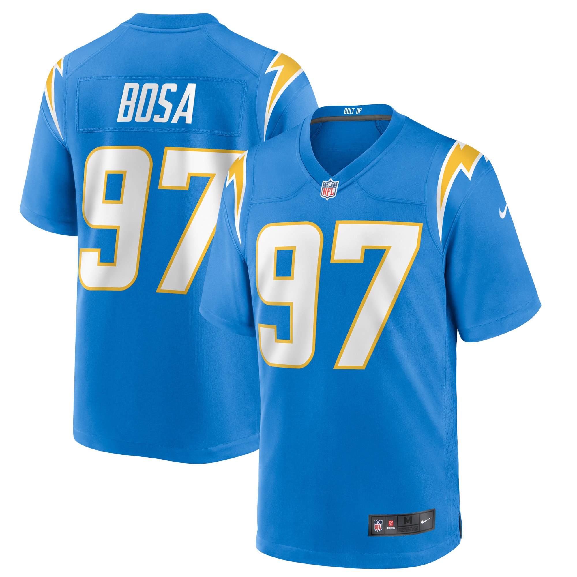 Men's Los Angeles Chargers Joey Bosa Powder Blue Game Player Jersey