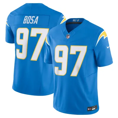Men's Los Angeles Chargers Joey Bosa Powder Blue Vapor F.U.S.E. Limited Jersey 01