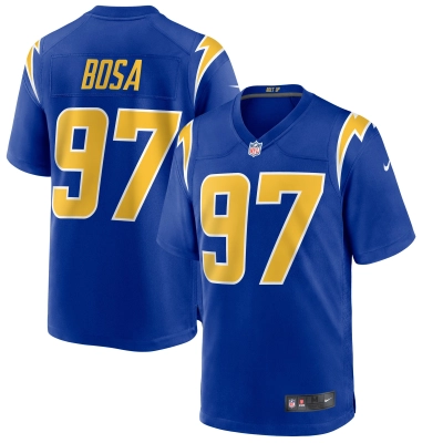 Men's Los Angeles Chargers Joey Bosa Royal 2nd Alternate Game Jersey 01