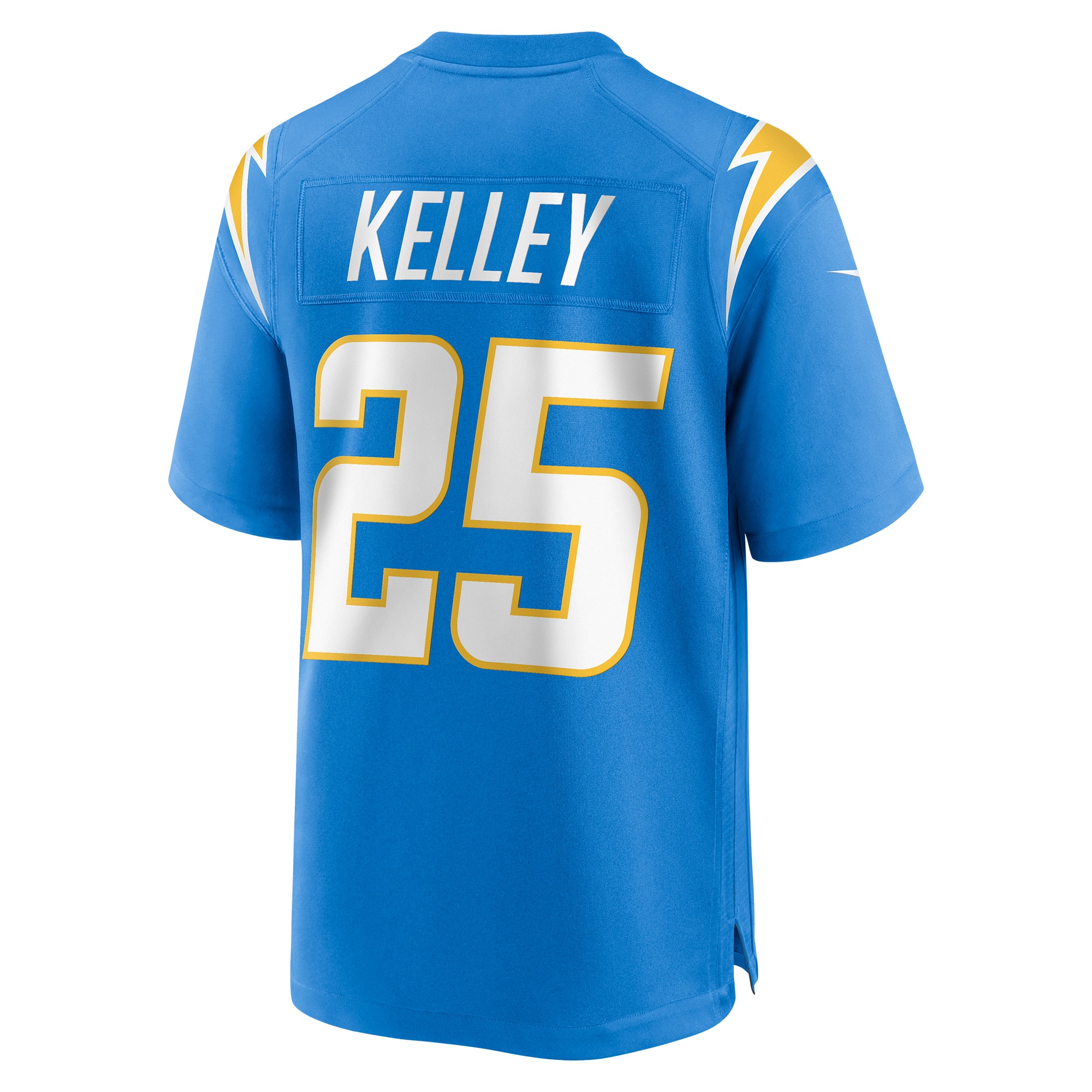 Men's Los Angeles Chargers Joshua Kelley Powder Blue Game Jersey