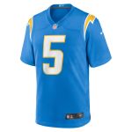 Men's Los Angeles Chargers Joshua Palmer Powder Blue Game Player Jersey