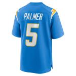 Men's Los Angeles Chargers Joshua Palmer Powder Blue Game Player Jersey