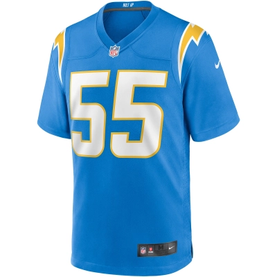 Men's Los Angeles Chargers Junior Seau Powder Blue Game Retired Player Jersey 02