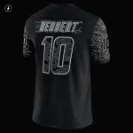 Men's Los Angeles Chargers Justin Herbert Black RFLCTV Limited Jersey