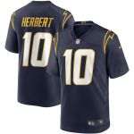 Men's Los Angeles Chargers Justin Herbert Navy Game Jersey