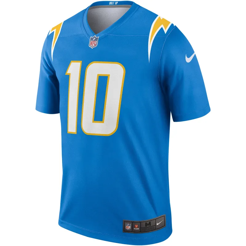 Men's Los Angeles Chargers Justin Herbert Powder Blue Legend Jersey