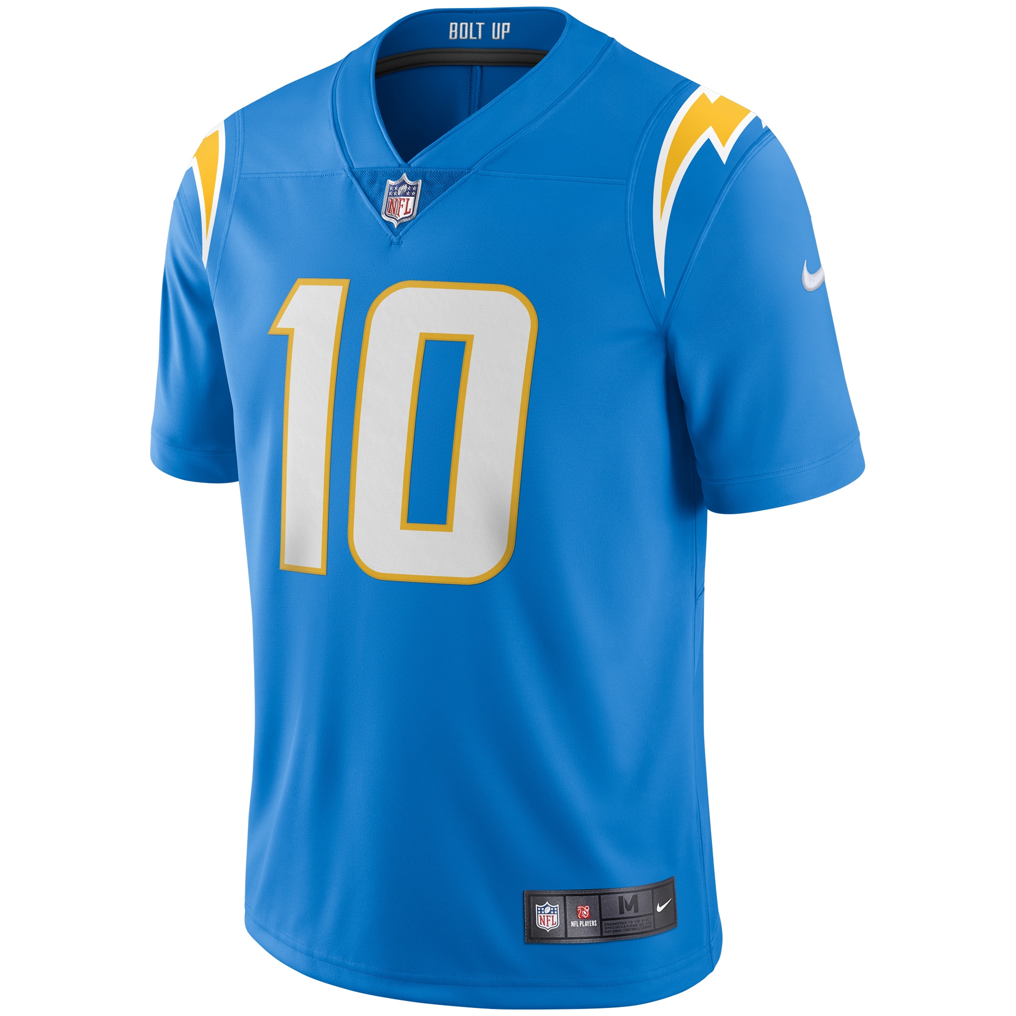 Men's Los Angeles Chargers Justin Herbert Powder Blue Vapor Limited Jersey