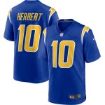 Men's Los Angeles Chargers Justin Herbert Royal 2nd Alternate Game Jersey