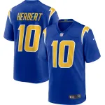 Men's Los Angeles Chargers Justin Herbert Royal 2nd Alternate Game Jersey
