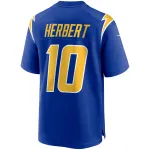 Men's Los Angeles Chargers Justin Herbert Royal 2nd Alternate Game Jersey
