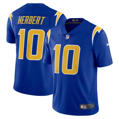 Men's Los Angeles Chargers Justin Herbert Royal Vapor Limited Jersey 01