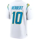 Men's Los Angeles Chargers Justin Herbert White Game Jersey