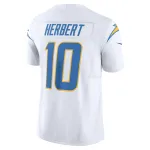 Men's Los Angeles Chargers Justin Herbert White Vapor F.U.S.E. Limited Jersey