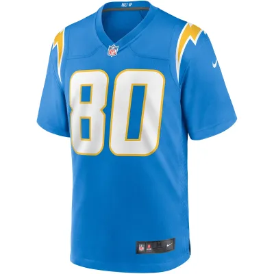 Men's Los Angeles Chargers Kellen Winslow Powder Blue Game Retired Player Jersey 02