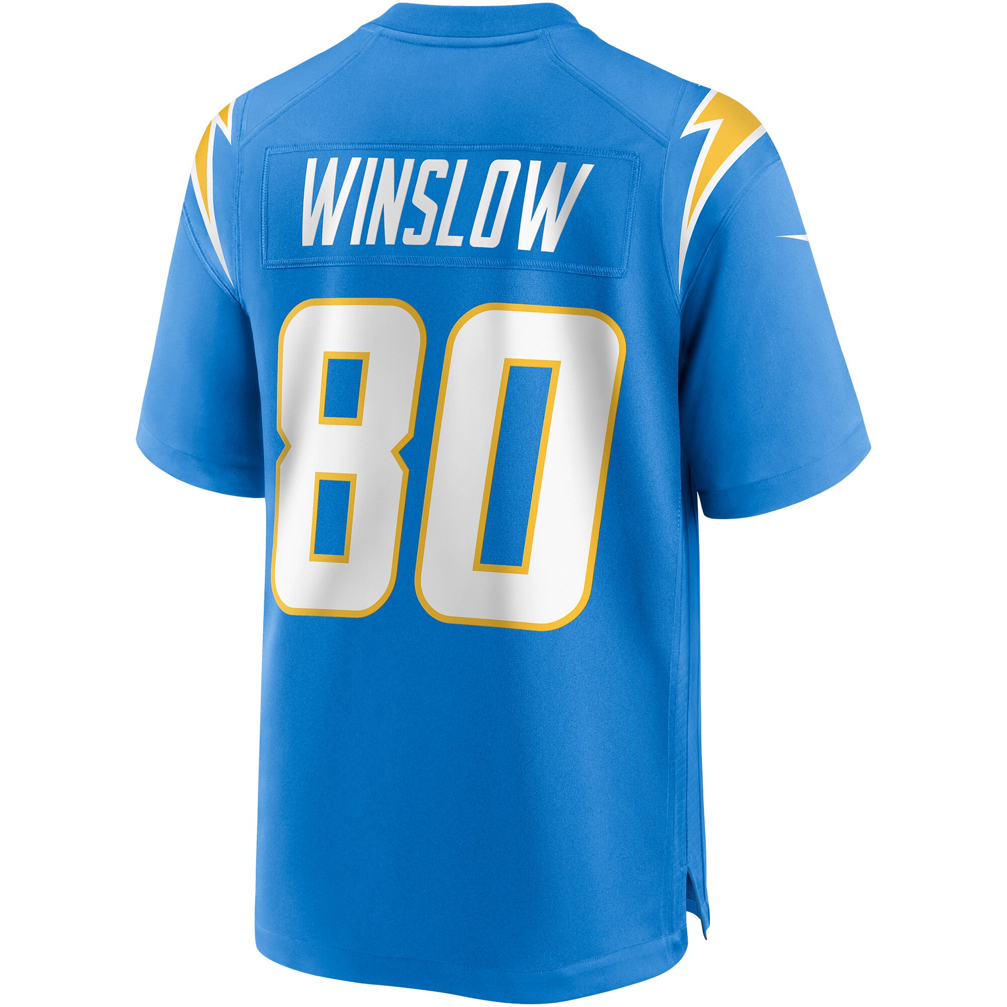 Men's Los Angeles Chargers Kellen Winslow Powder Blue Game Retired Player Jersey