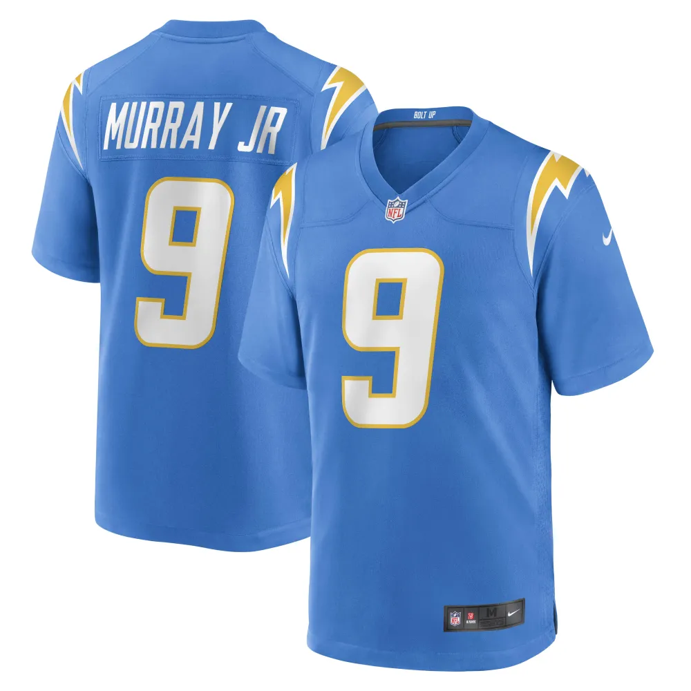 Men's Los Angeles Chargers Kenneth Murray Jr. Powder Blue Game Jersey