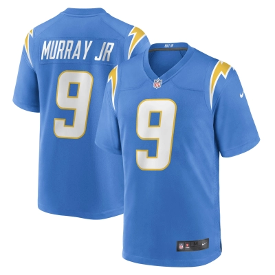 Men's Los Angeles Chargers Kenneth Murray Jr. Powder Blue Game Jersey 01