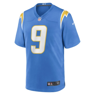 Men's Los Angeles Chargers Kenneth Murray Jr. Powder Blue Game Jersey 02